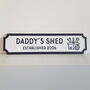 Daddy's Shed Personalised Sign, thumbnail 2 of 2