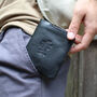 'Lander' Men's Leather Bi Fold Wallet In Black, thumbnail 1 of 12