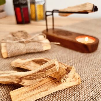 Natural Palo Santo Wooden Sticks Home Fragrance, 3 of 5