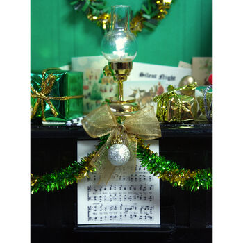 Festive Piano Personalised Christmas Card, 10 of 10