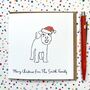 Personalised Dog Christmas Card, thumbnail 9 of 11