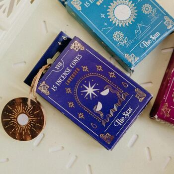 Tarot Card Incense Cones And Holder Pack Of 15, 2 of 3