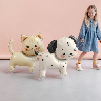 Puppy On Wheels Foil Balloon, 2 of 2