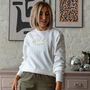 Embroidered Wifey Always Forever Sweatshirt, thumbnail 6 of 9