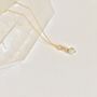 Howlite Necklace 24ct Gold Vermeil 925 Tranquility, thumbnail 3 of 6