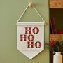 Ho Ho Ho Wall Hanging, thumbnail 1 of 2