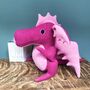 Dragon Soft Toy Large Handmade And Personalised, thumbnail 4 of 10