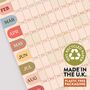 2027 Wall Planner | Landscape | Boho Arches, thumbnail 3 of 4