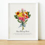 Personalised Family Birth Flower Print | Gift For Mum, thumbnail 5 of 10