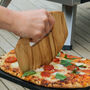 Wooden Pizza Cutter In Sycamore, thumbnail 4 of 6
