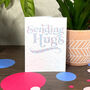 Sending Dots Of Hugs Plantable Greetings Card, thumbnail 1 of 3