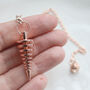 Rose Gold Coloured Pendulum For Divination, thumbnail 4 of 4