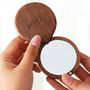 Personalised Wooden Pocket Mirror, thumbnail 4 of 4