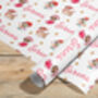 Elf Girl Personalised Christmas Wrapping Paper 682, thumbnail 4 of 4