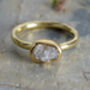 Light Grey Diamond Engagement Ring In 18ct Yellow Gold, thumbnail 2 of 5