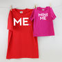 Me And Mini Me Father And Child T Shirts, thumbnail 7 of 7