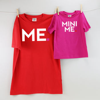 Me And Mini Me Father And Child T Shirts, 7 of 7