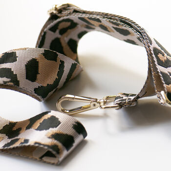 Leopard Handbag Strap Adjustable And Detachable, 5 of 9