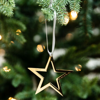 Personalised Star In Gold Or Silver, 7 of 7