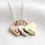 Personalised Family Names Heart Necklace, thumbnail 4 of 9