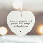Personalised Porcelain Heart Always There Gift, thumbnail 2 of 2