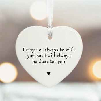 Personalised Porcelain Heart Always There Gift, 2 of 2