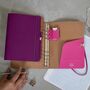 Personalised Diary Binder A5 In Leather With Rubber, thumbnail 2 of 7