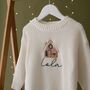 Personalised Gingerbread Children's Christmas Jumper, thumbnail 1 of 4