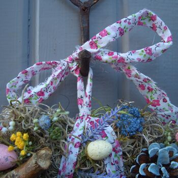 Spring Easter Wreath For Home Wall Door Decoration, 3 of 4