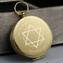 Personalised Bar And Bat Mitzvah Keepsake Compass, thumbnail 1 of 3