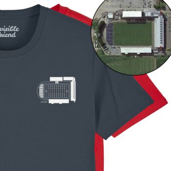 Rugby League Stadium Organic Cotton T Shirt, 4 of 12