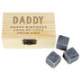 Personalised Any Message Box Of Whisky Stones, thumbnail 3 of 3