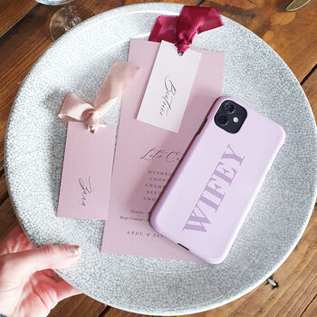 Pink Wifey Phone Case, 3 of 5