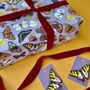 Butterflies Of Britain Wrapping Paper Set, thumbnail 4 of 5