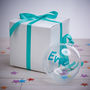 Personalised Glass Christmas Baubles, thumbnail 4 of 5