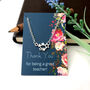 Personalised Initial Sterling Silver Magic Star Bracelet, thumbnail 5 of 12