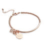 Personalised Rose Gold Filled Charm Bracelet, thumbnail 3 of 8