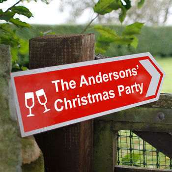 Personalised Party Sign, 6 of 10