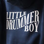 Little Drummer Boy Children's Christmas Hoodie, thumbnail 4 of 5