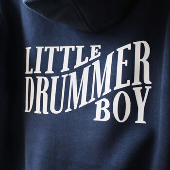 Little Drummer Boy Children's Christmas Hoodie, 4 of 5