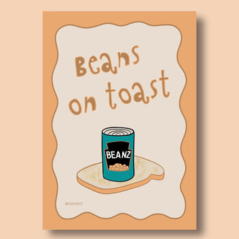 Beans On Toast Print, 7 of 8