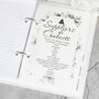 Personalised Floral Watercolour Wedding Planner, thumbnail 7 of 11