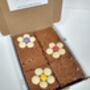 Six Easter Flowers Brownie Letterbox Gift, thumbnail 7 of 12
