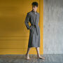 Men's Linen Robe, thumbnail 2 of 12