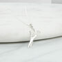 Sterling Silver Scissors Necklace, thumbnail 5 of 12