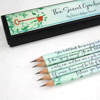 The Secret Garden Quote Pencils, 3 of 7