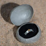 Citrine November Birthstone Ring In Textured Sterling Silver, thumbnail 4 of 10