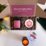 Personalised Seasonal Wishes Christmas Candle Gift Set, thumbnail 3 of 8