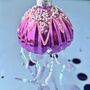 Pink Jellyfish Shaped Bauble, thumbnail 3 of 5