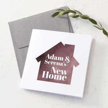 Personalised New Home Card, 2 of 4